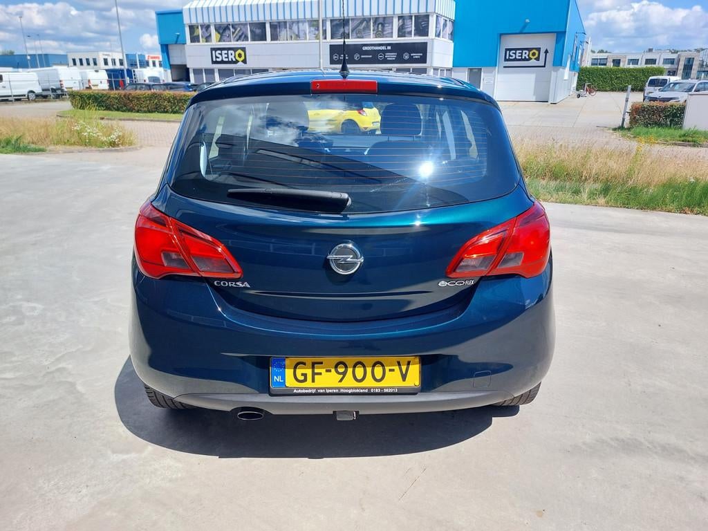 Opel Corsa 1.0 Turbo Cosmo Airco/ECC/LMV, Voorwielaandrijving, Gebruikt, Leder en Stof, Handgeschakeld