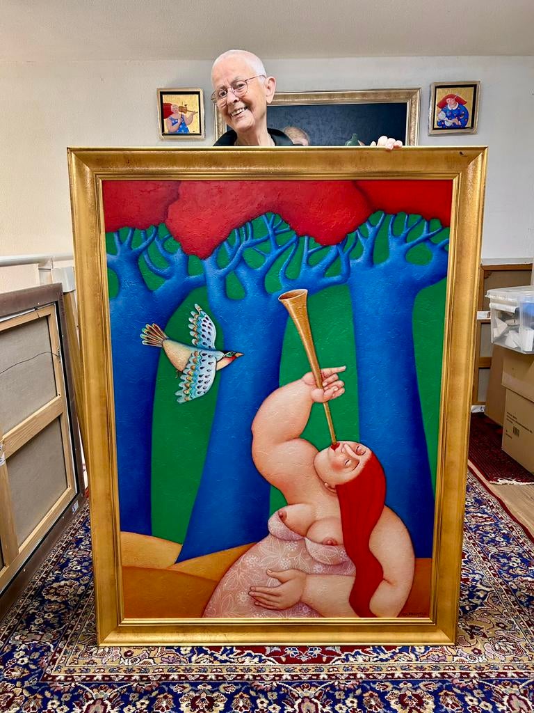 Ada Breedveld schilderij, Antiek en Kunst, Kunst | Schilderijen | Modern, Ophalen