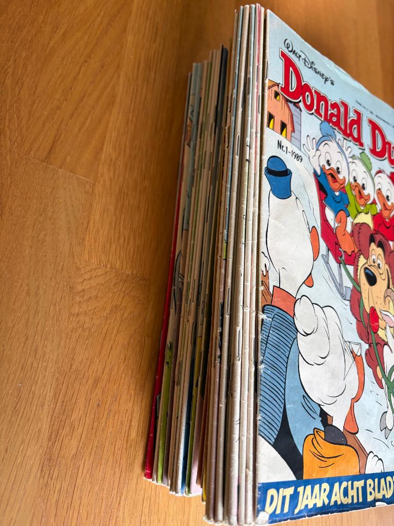 Donald Duck jaargang 1989, Meerdere stripboeken, Ophalen, Gelezen