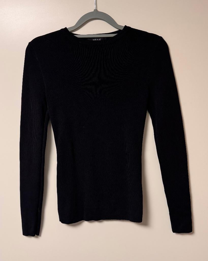 Nikkie Jolie trui/top zwart, Zwart, Ophalen of Verzenden, Nikkie, Maat 34 (XS) of kleiner