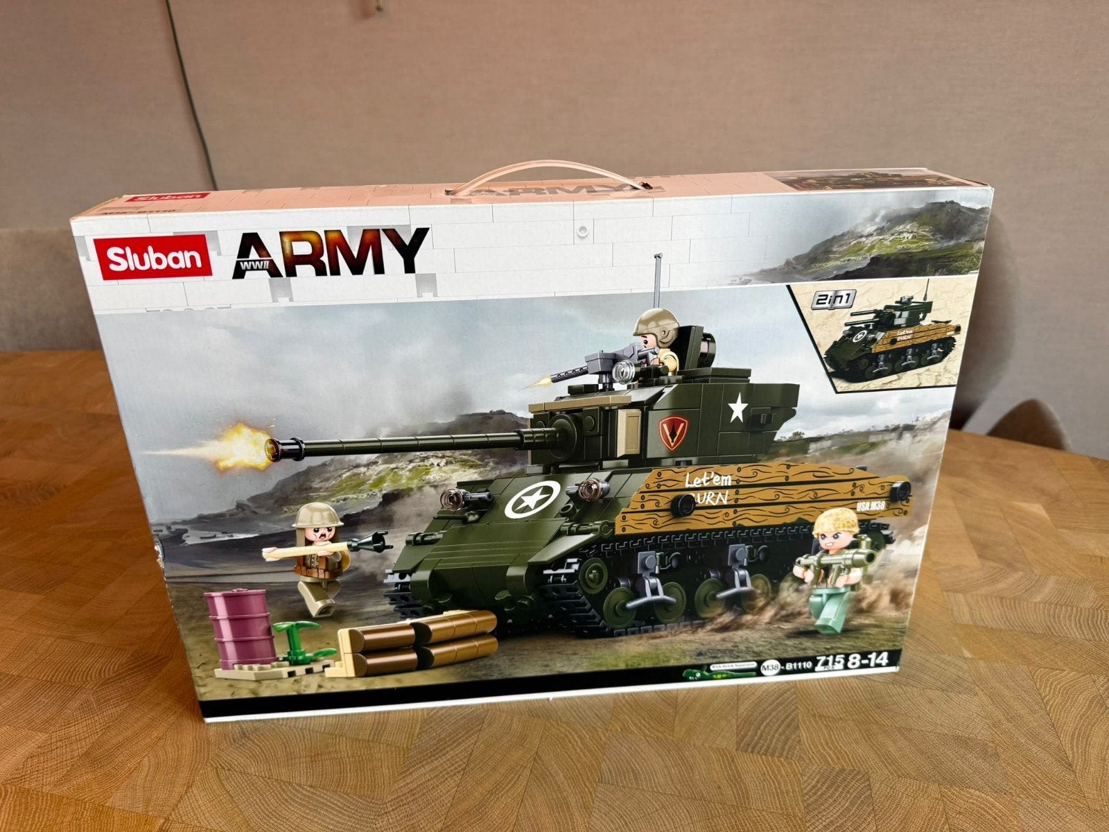 Sluban ARMY LEGO set. nieuw, Kinderen en Baby's, Lego, Ophalen of Verzenden, Zo goed als nieuw, Compleet
