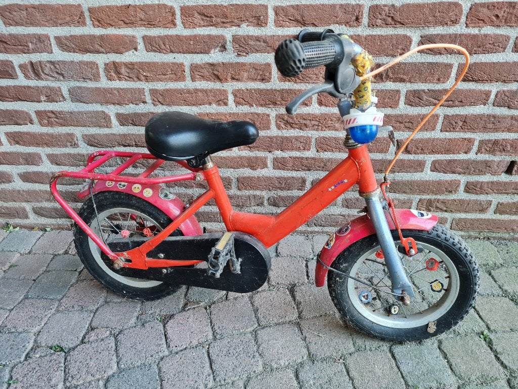 kinder fiets, Ophalen, Gebruikt, Terugtraprem, Minder dan 16 inch