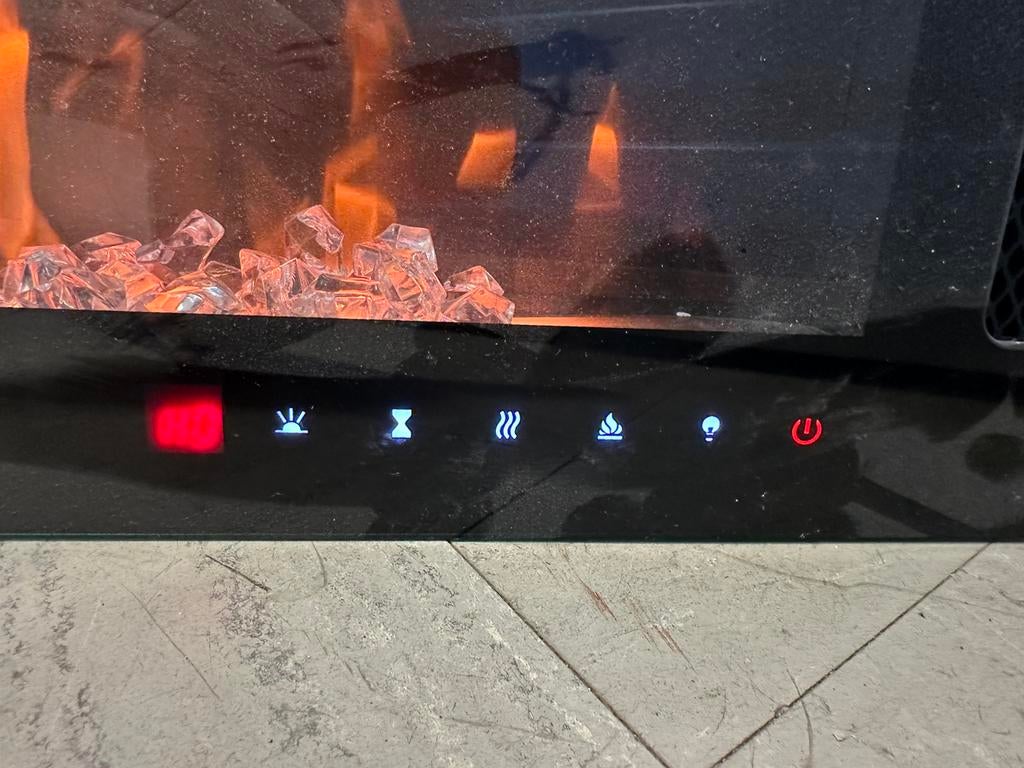Elektrische haard, Huis en Inrichting, Haarden, Ophalen, Zo goed als nieuw, Inzethaard, Elektrische haard