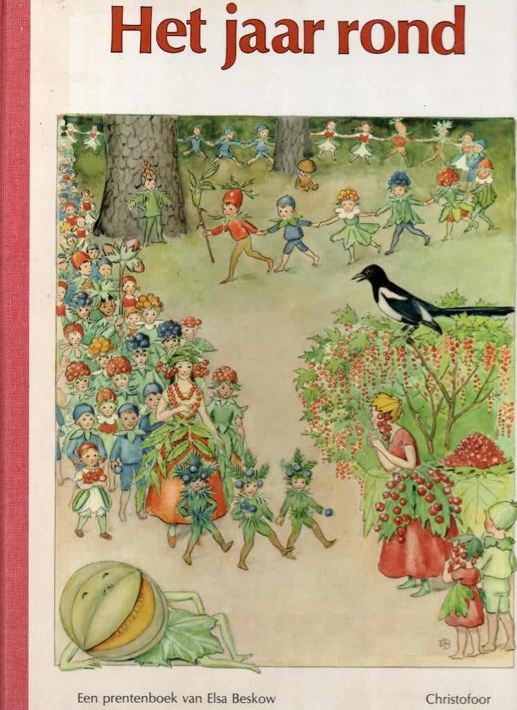 Elsa Beskow Het jaar rond, Olles skitocht, Okke Nootje, Ophalen of Verzenden, Zo goed als nieuw, Sprookjes
