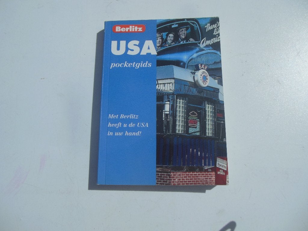 USA pocketgids Berlitz, Boeken, Reisgidsen, Overige merken, Ophalen of Verzenden, Zo goed als nieuw, Reisgids of -boek