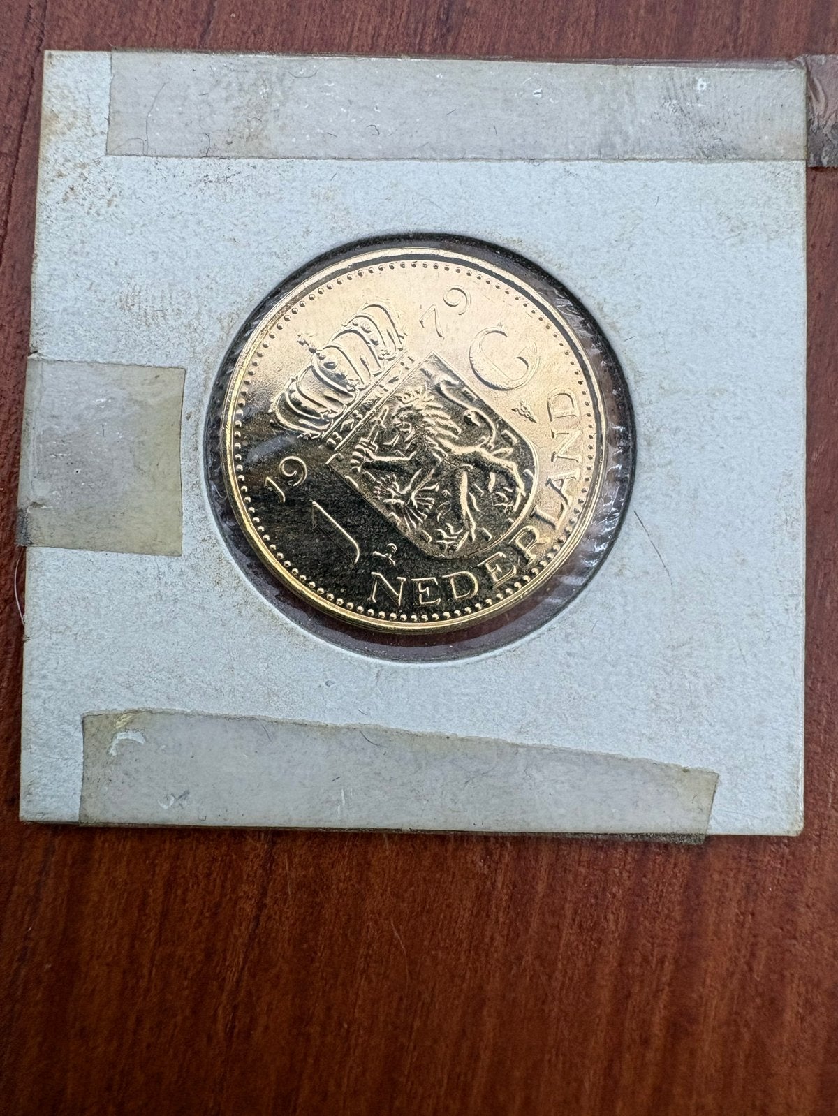 Vergulden Gulden munt Koningin Juliana 1979, 1 gulden, Koningin Juliana, Losse munt, Goud
