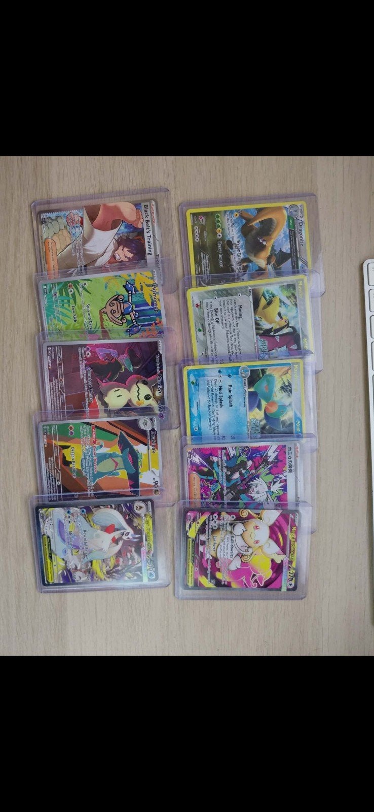 Pokemon kaarten, Ophalen of Verzenden, Zo goed als nieuw, Meerdere kaarten
