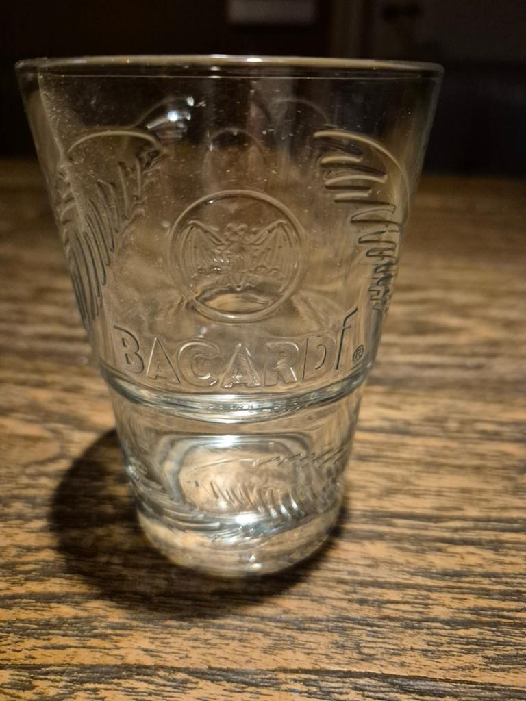 Origineel Bacardi glas, Ophalen of Verzenden, Nieuw