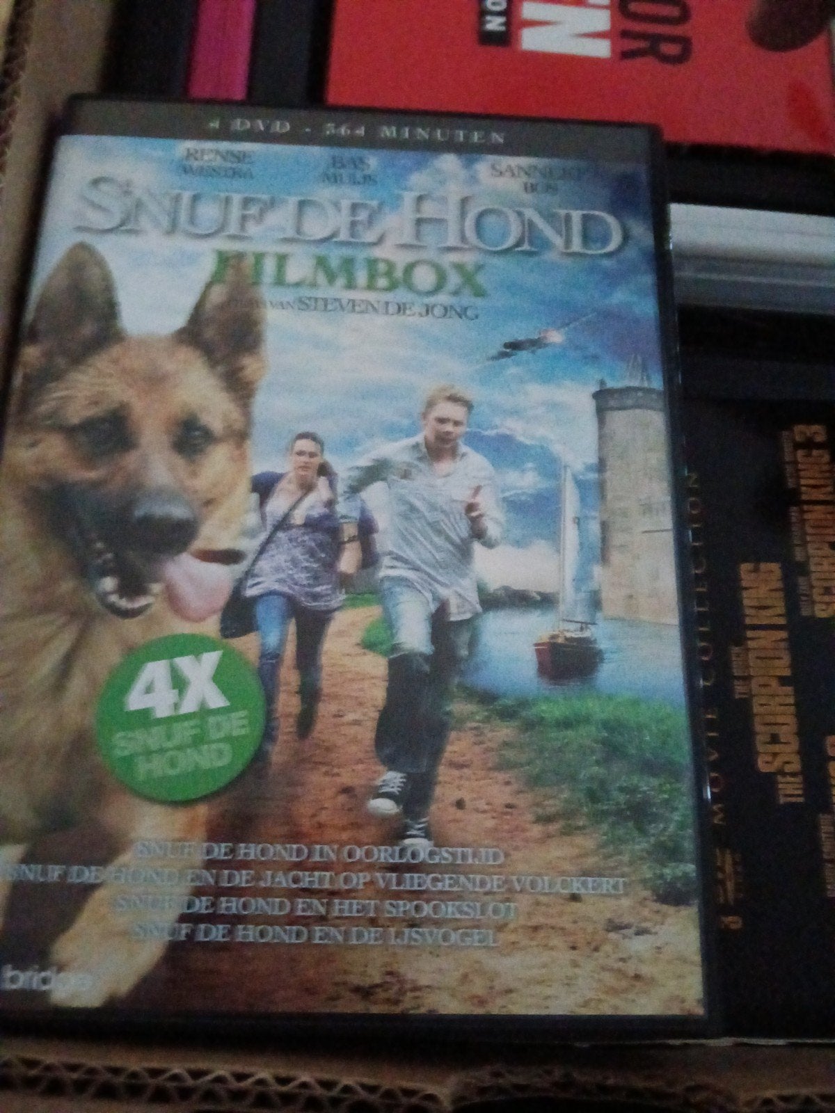 Snuf de Hond Filmbox (4 DVD's), Gebruikt, Alle leeftijden, Nederlands, Inclusief doosje