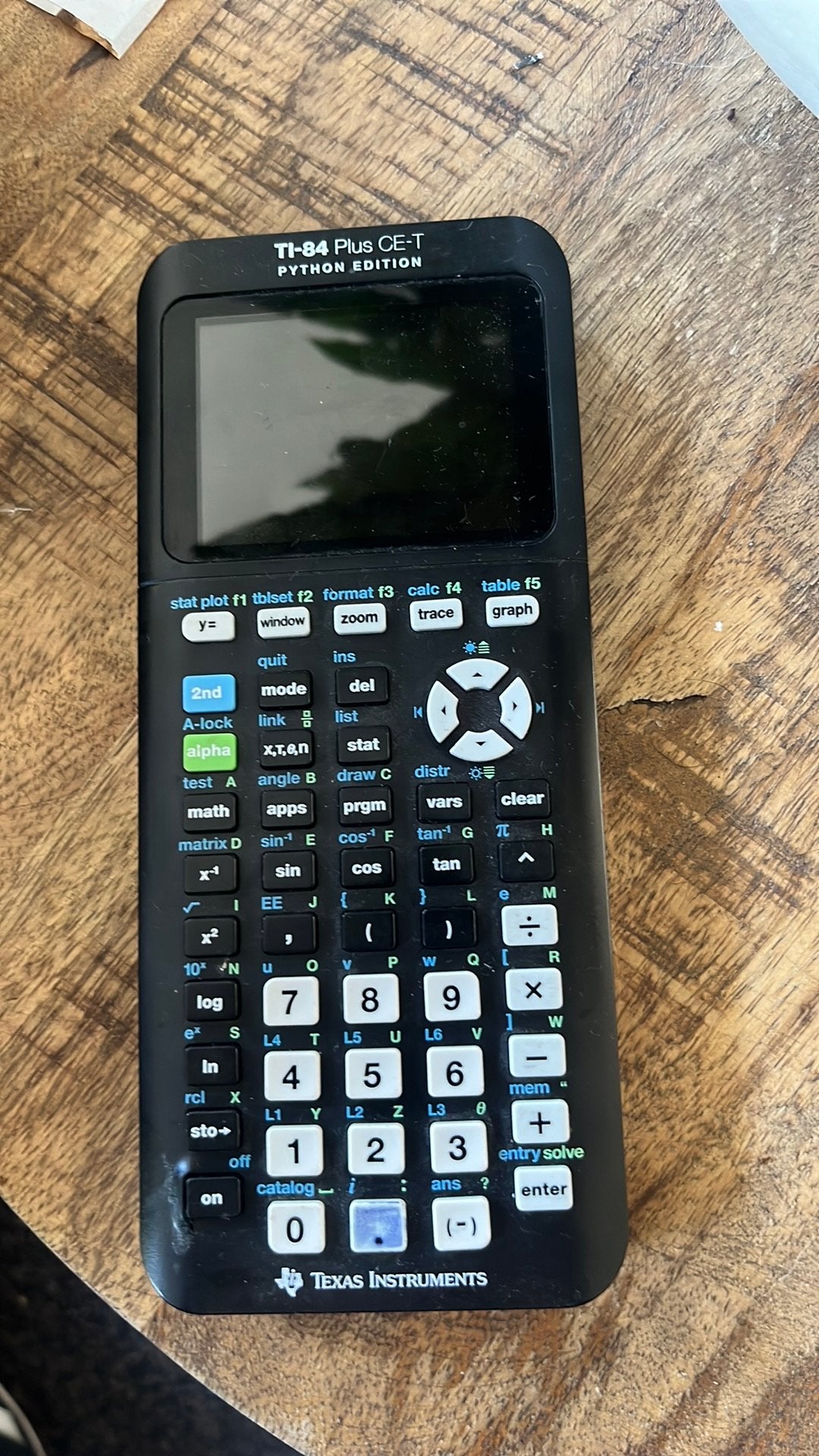 Texas TI-84 Plus CE-T Python edition, Diversen, Rekenmachines, Ophalen of Verzenden, Zo goed als nieuw