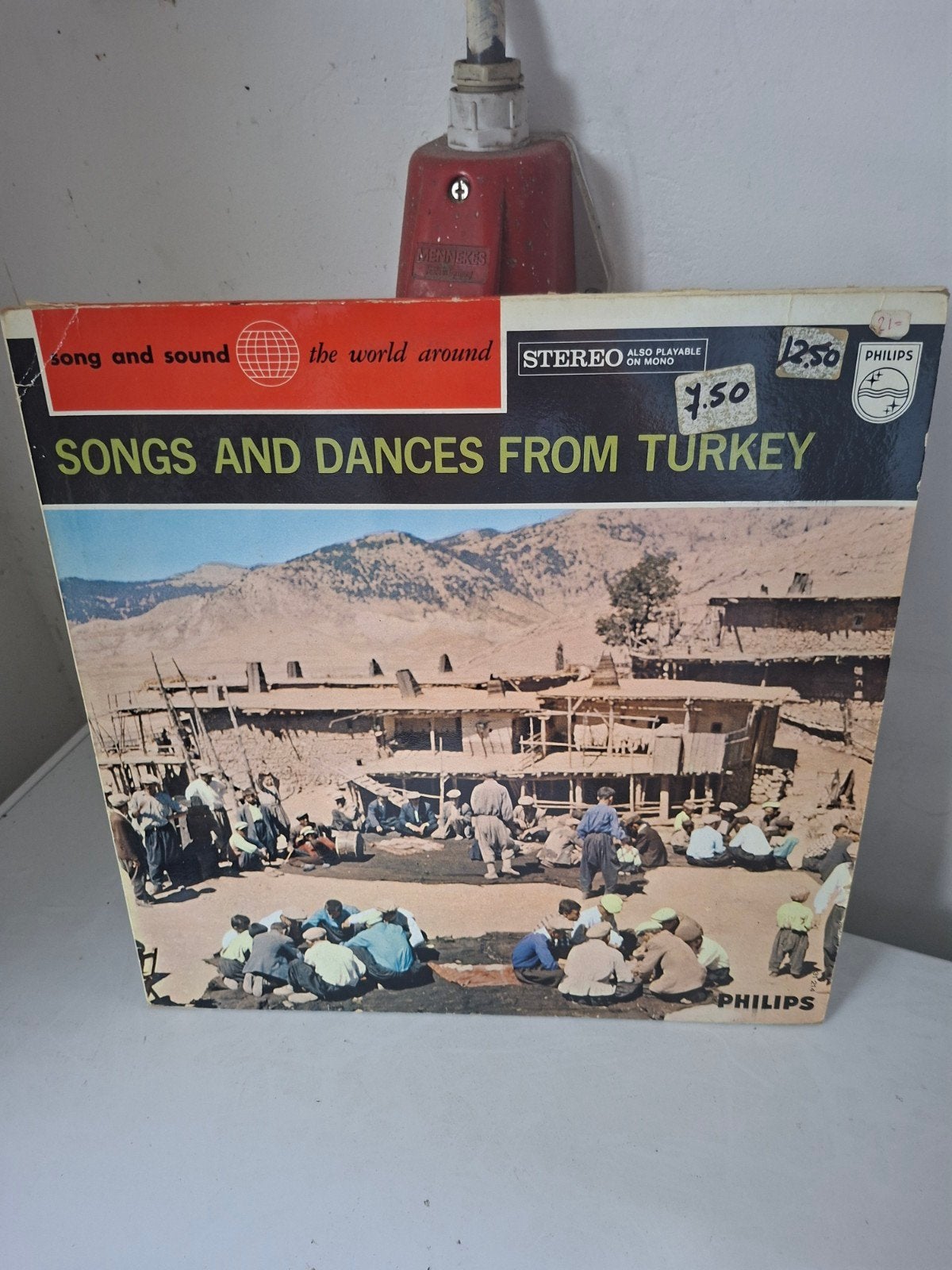 Songs and Dances from Turkey - Vintage LP, Gebruikt, Ophalen of Verzenden, 12 inch, Overige genres