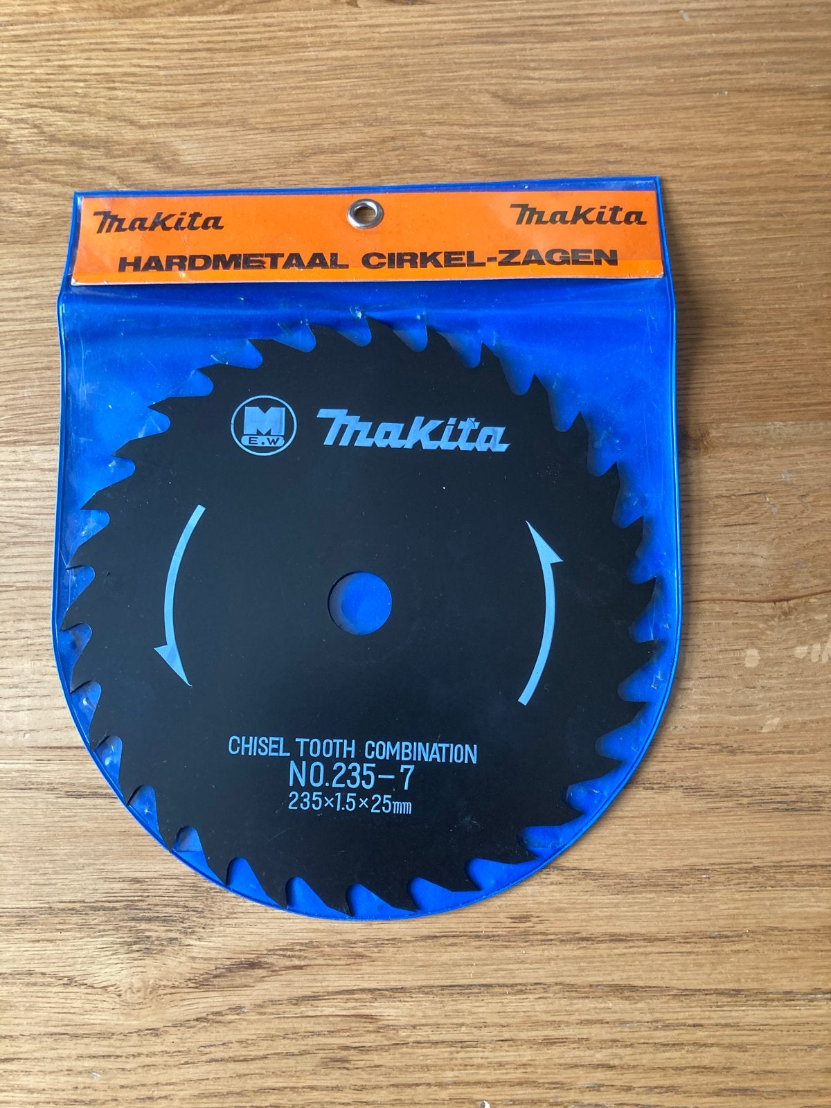Makita Hardmetaal Cirkelzaagblad 235mm, Ophalen of Verzenden, Nieuw, Cirkelzaag