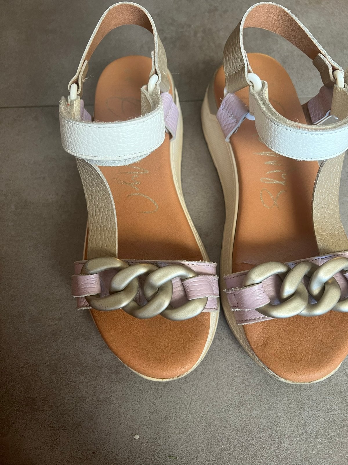 Oh my sandals sandalen maat 38, Ophalen of Verzenden, Gedragen, Overige kleuren, Sandalen of Muiltjes
