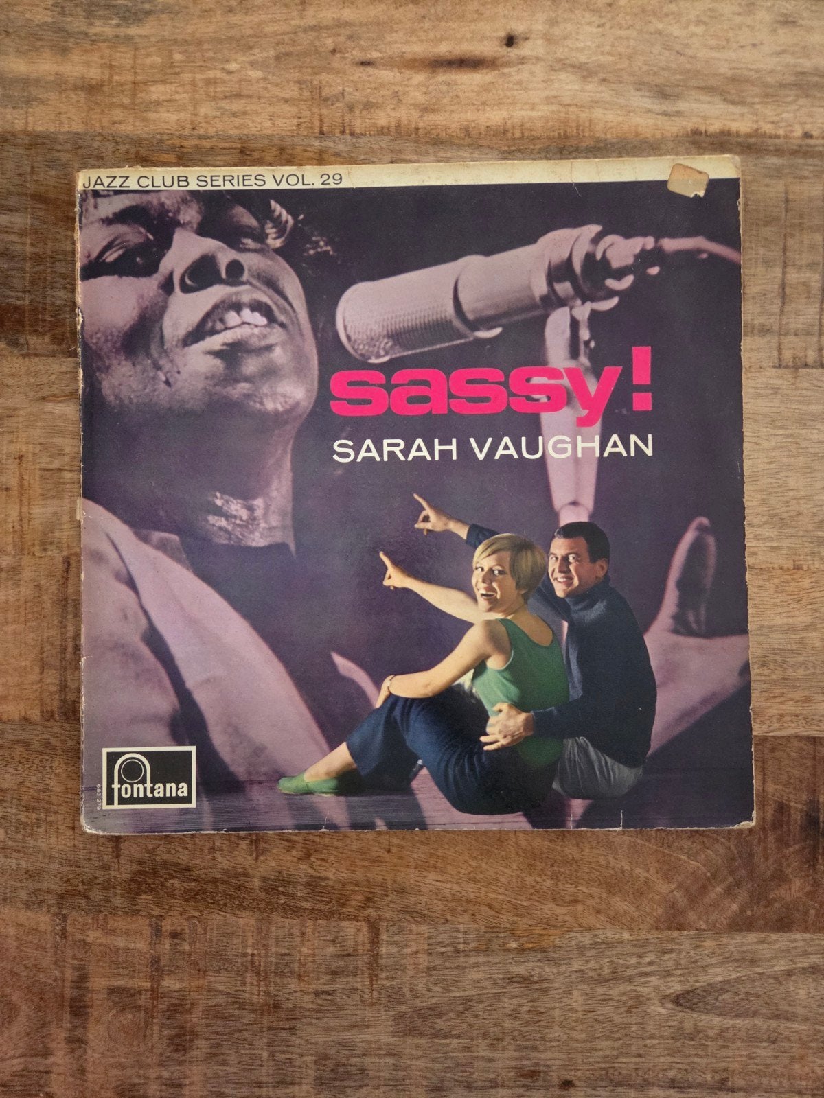 lp sarah vaughan Sassy, Ophalen of Verzenden