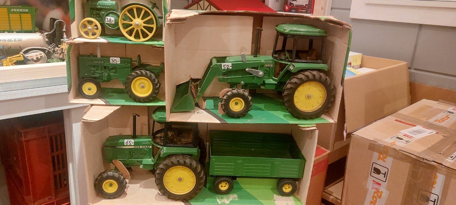 ertl john deere modellen 1:16 geen britains, Ophalen of Verzenden, Nieuw, Tractor of Landbouw, Britains