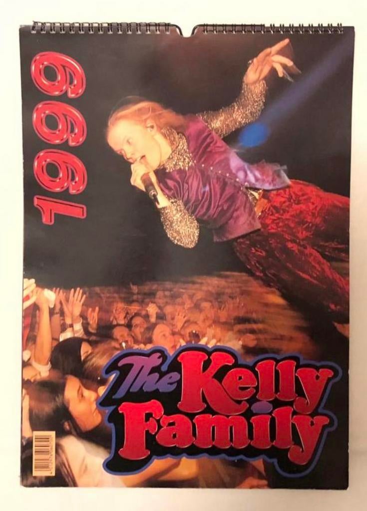 Kalender van The Kelly Family 1999., Verzamelen, Ophalen of Verzenden, Zo goed als nieuw, Poster, Artwork of Schilderij