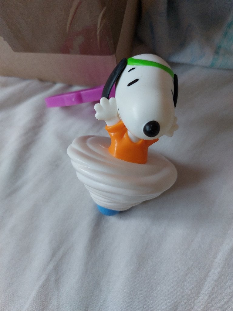 Dancing flywheel Snoopy, McDonalds Happy Meal, Ophalen of Verzenden