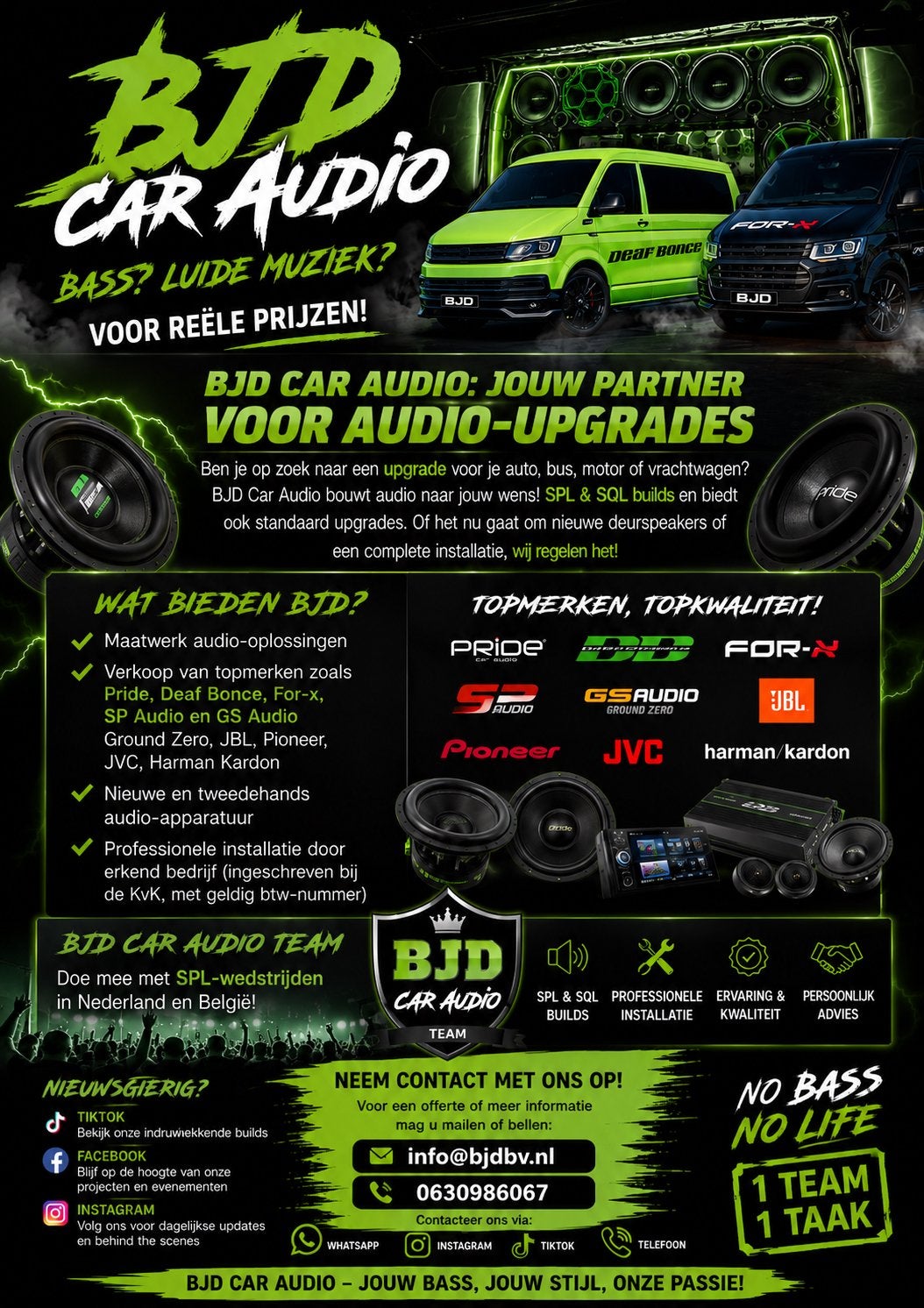BJD Car Audio: Jouw Partner voor Audio-Upgrades, Ophalen of Verzenden, Nieuw