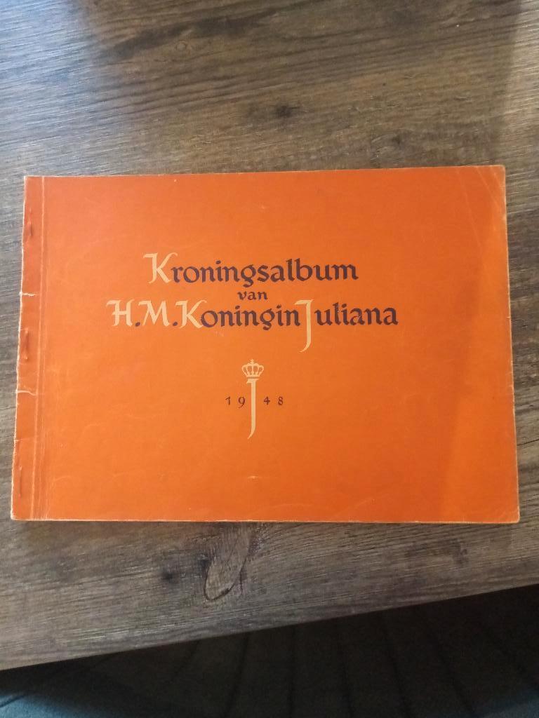 Kroningsalbum Koningin Juliana  1948, Ophalen of Verzenden