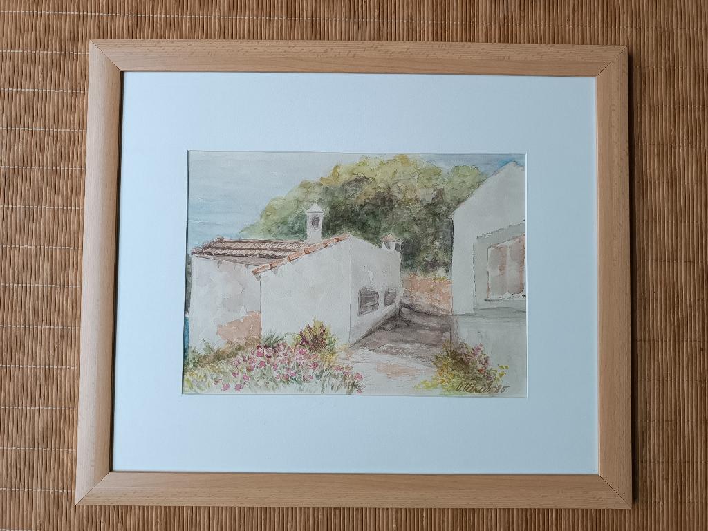 Schilderij van Mallorca, Ophalen