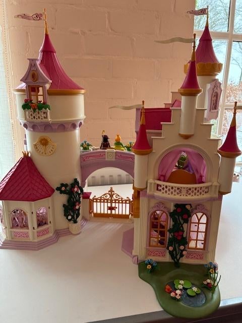 Playmobil prinsessenkasteel met veel extra sets, Ophalen of Verzenden, Gebruikt, Complete set