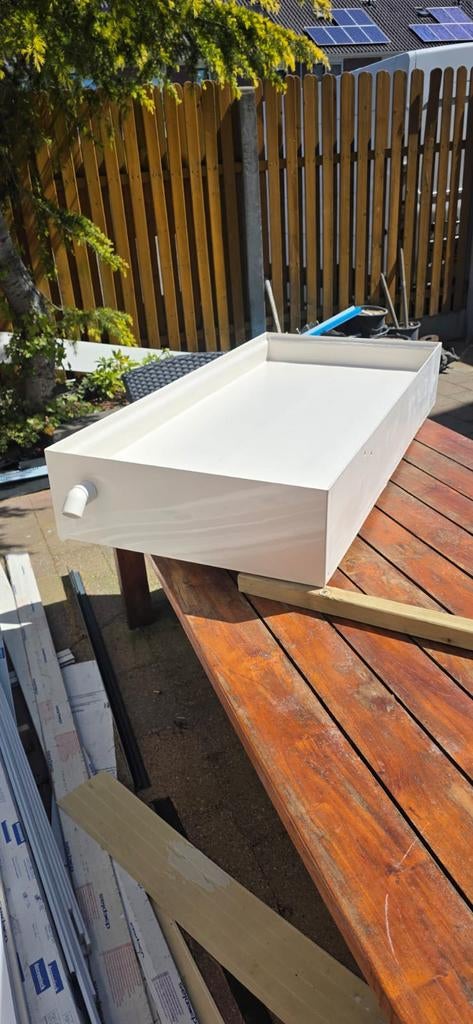 Nieuw Luifel Afvoerbak 125 cm, Tuin en Terras, Overkappingen, Ophalen, Nieuw, Overige typen