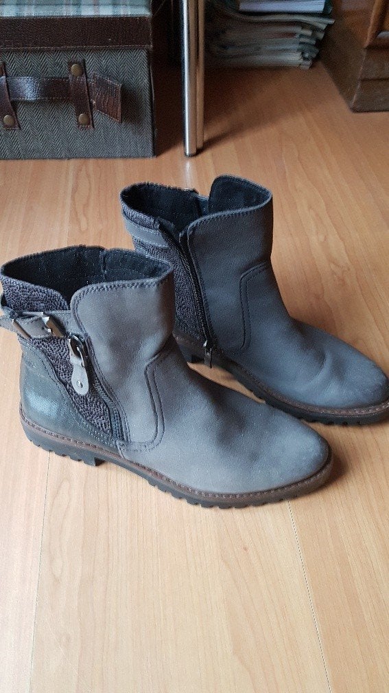 laarsjes Hush Puppies 39, Ophalen of Verzenden, Zo goed als nieuw, Grijs, Hush Puppies