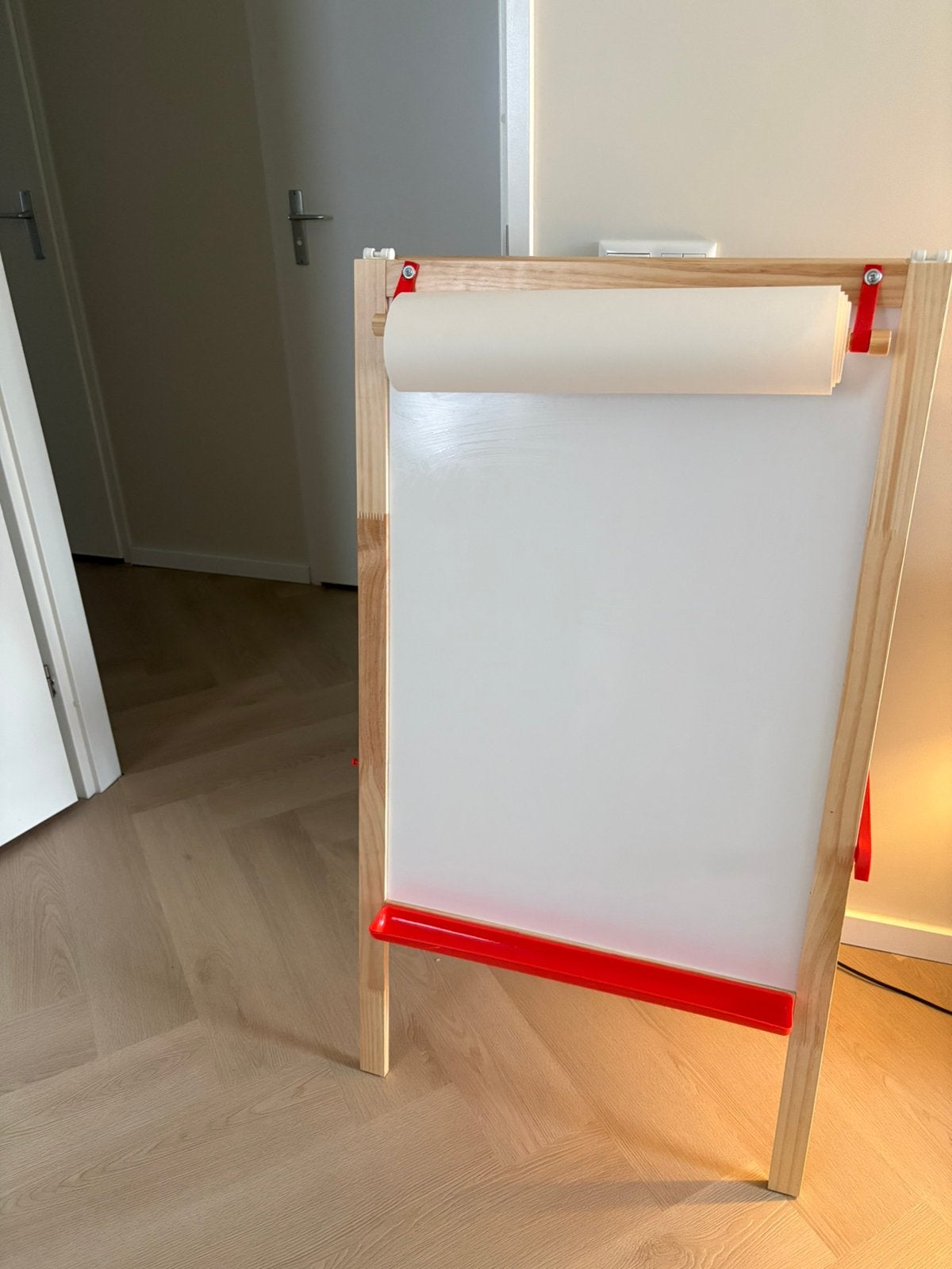 Magnetisch DIY tekenbord Mala IKEA incl tekenpapier, Ophalen, Zo goed als nieuw, Krijtbord