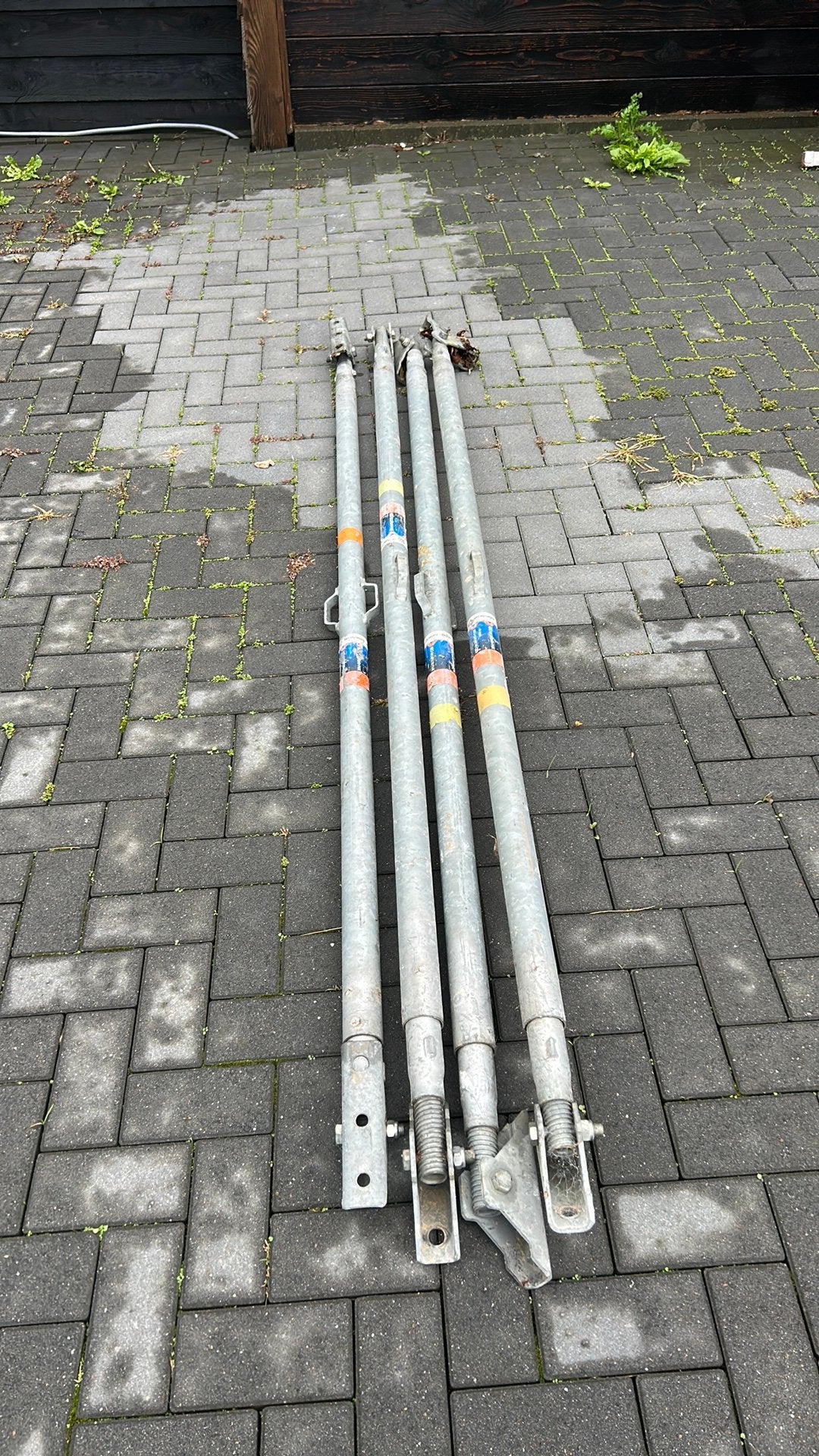4 x duw trek schoor, Ophalen, Gebruikt, Rolsteiger of Kamersteiger, 5 meter of hoger