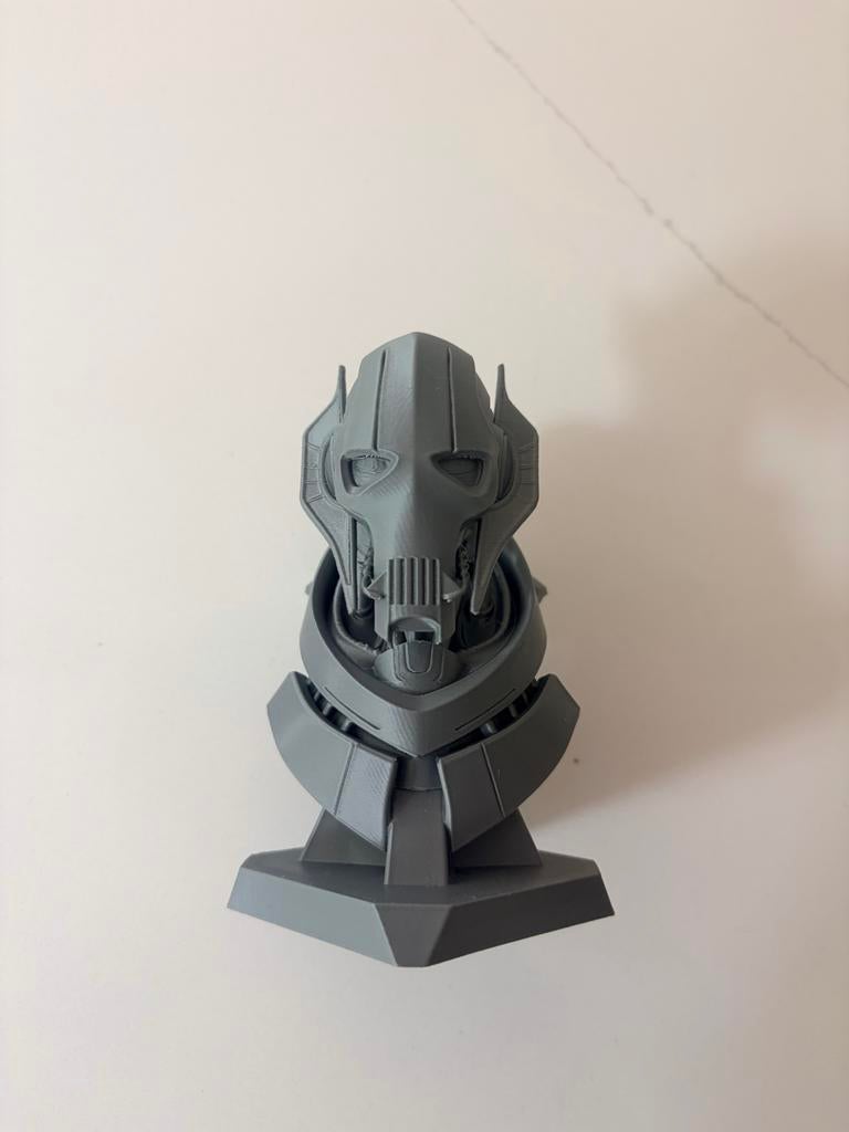 Star Wars General Grievous Buste - 3D Geprint Model, Ophalen of Verzenden, Zo goed als nieuw, Overige soorten