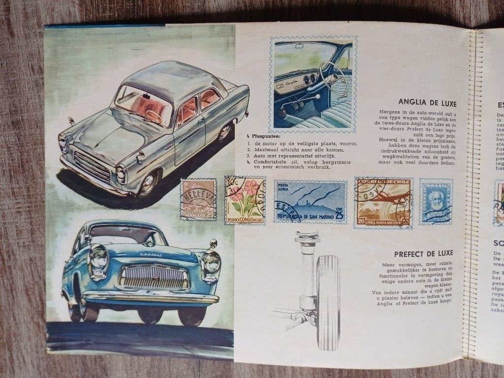 Oude Ford brochure uit 1957, Ophalen of Verzenden, Zo goed als nieuw, Ford