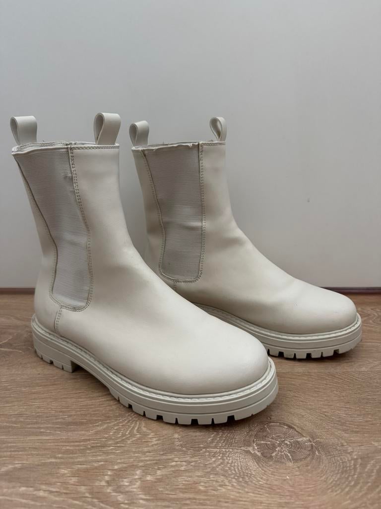 Shoeby JM Boots laarzen beige maat 37, Meisje, Ophalen of Verzenden, Laarzen, Zo goed als nieuw