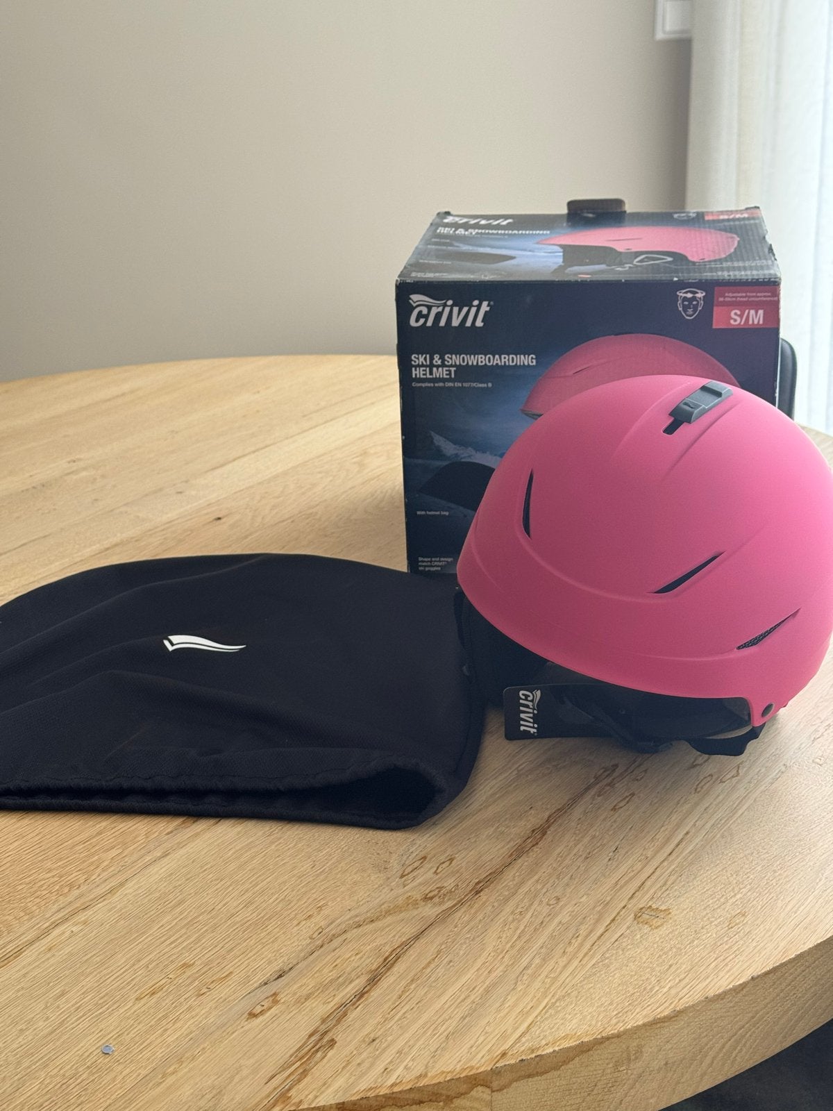 Crivit Ski- en Snowboardhelm Roze S/M - Nieuw in Doos, Sport en Fitness, Skiën en Langlaufen, Overige merken, Overige typen, Nieuw