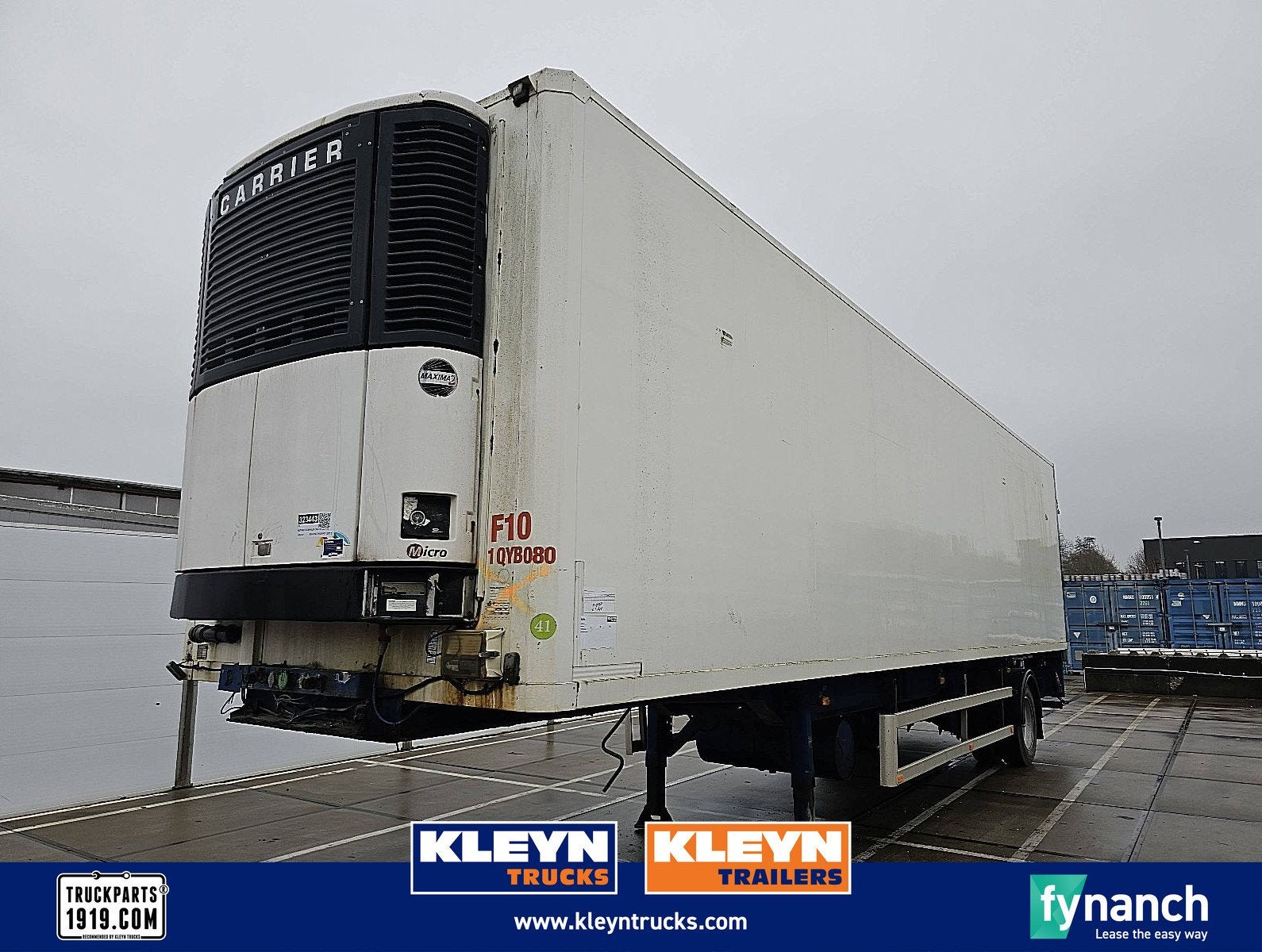 NETAM FRUEHAUF ONCRS 22 110 city 1 as laadklep, Overige kleuren, Bedrijf, Aanhangers en Opleggers, Te koop