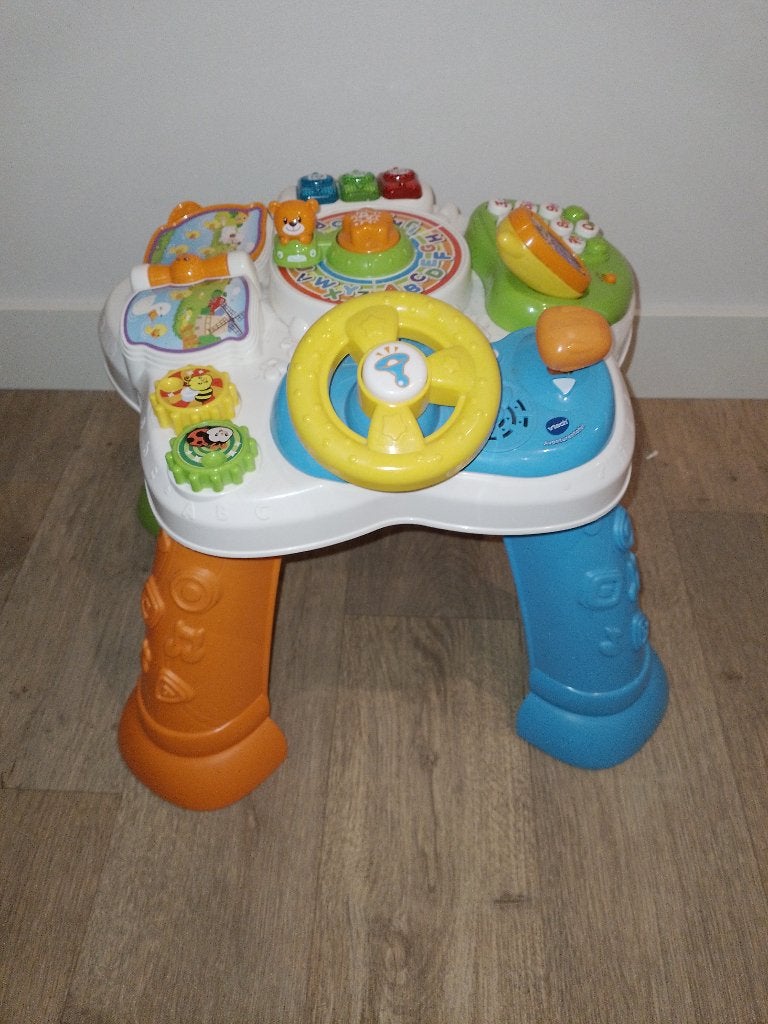 Speeltafel V-tech, Ophalen, Zo goed als nieuw, 6 maanden tot 2 jaar