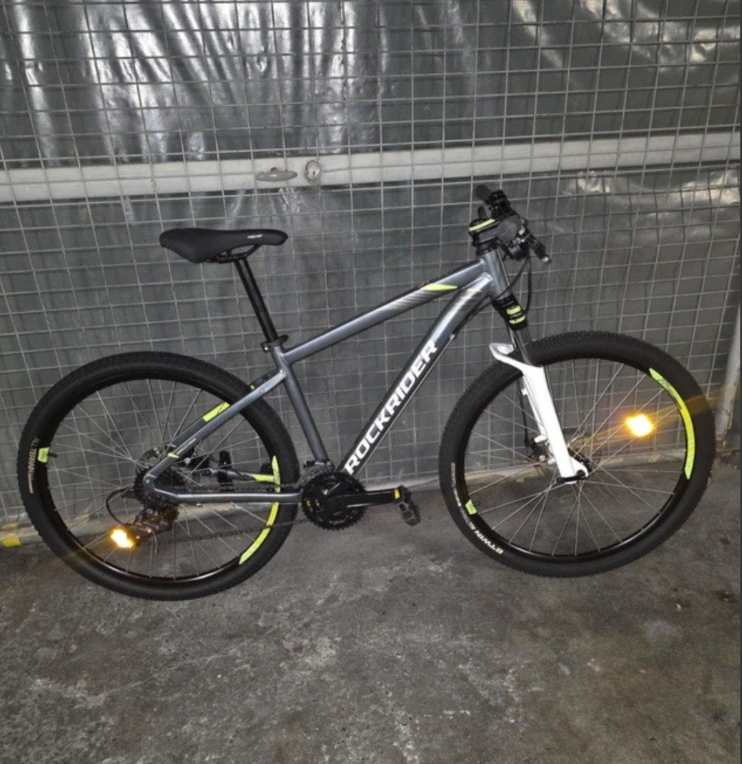 Grootte mountainbike voor volwassenen rockrider mtb, Ophalen, Zo goed als nieuw, Overige merken