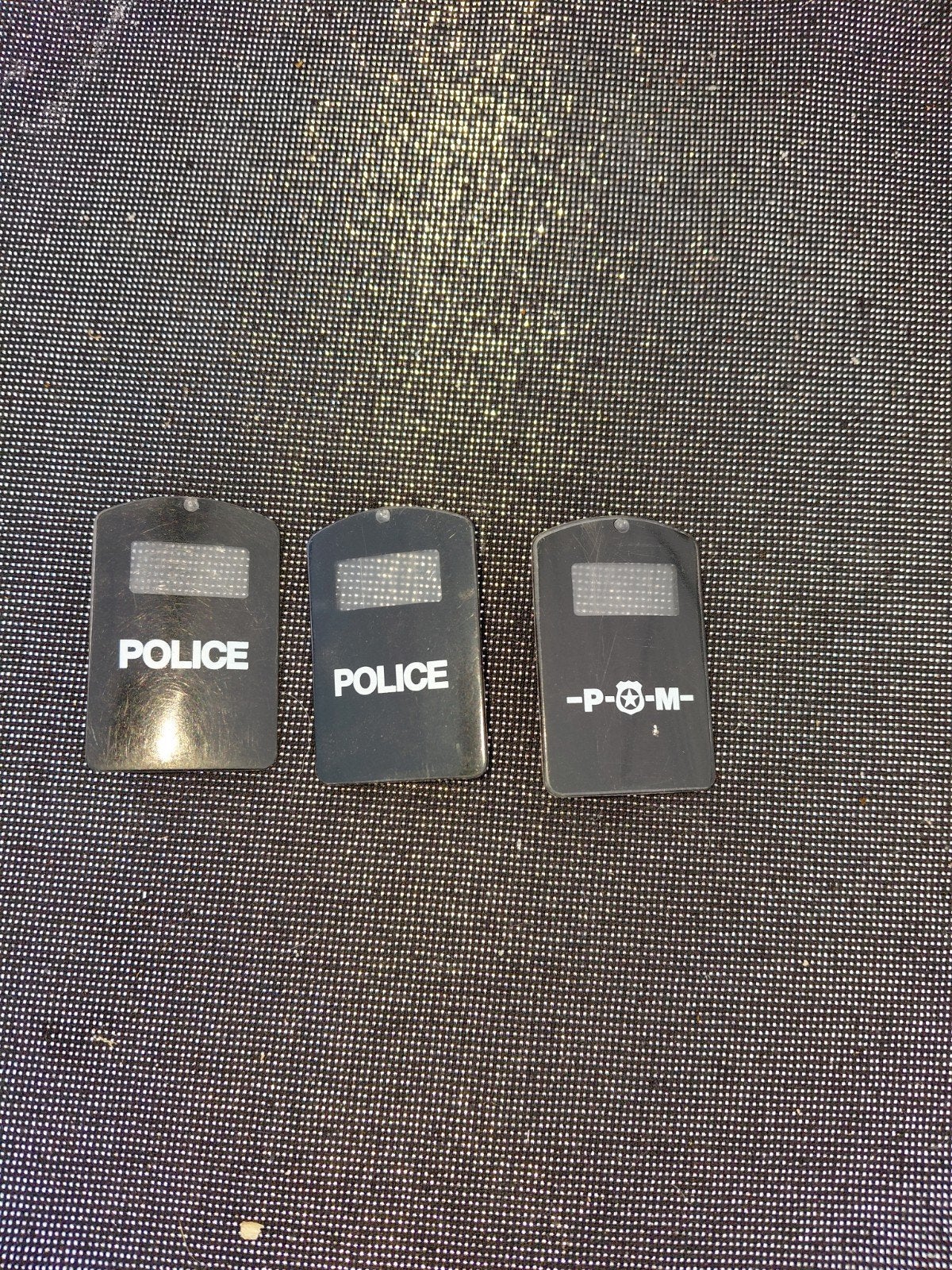 Playmobil Politie Schilden - Set van 3, Kinderen en Baby's, Speelgoed | Playmobil, Ophalen of Verzenden, Gebruikt