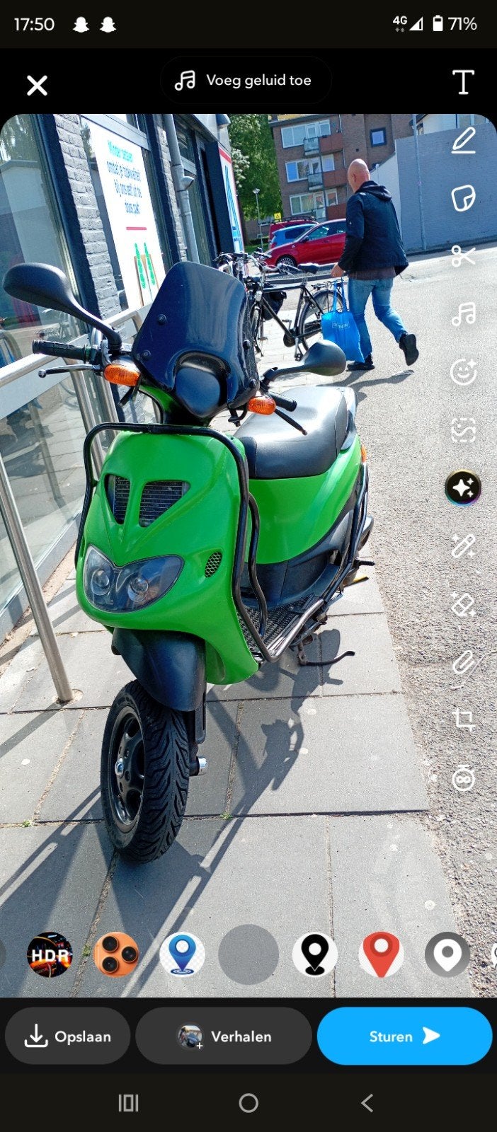 zip sp98 snor, Piaggio, Tweetakt, Gebruikt, Ophalen of Verzenden