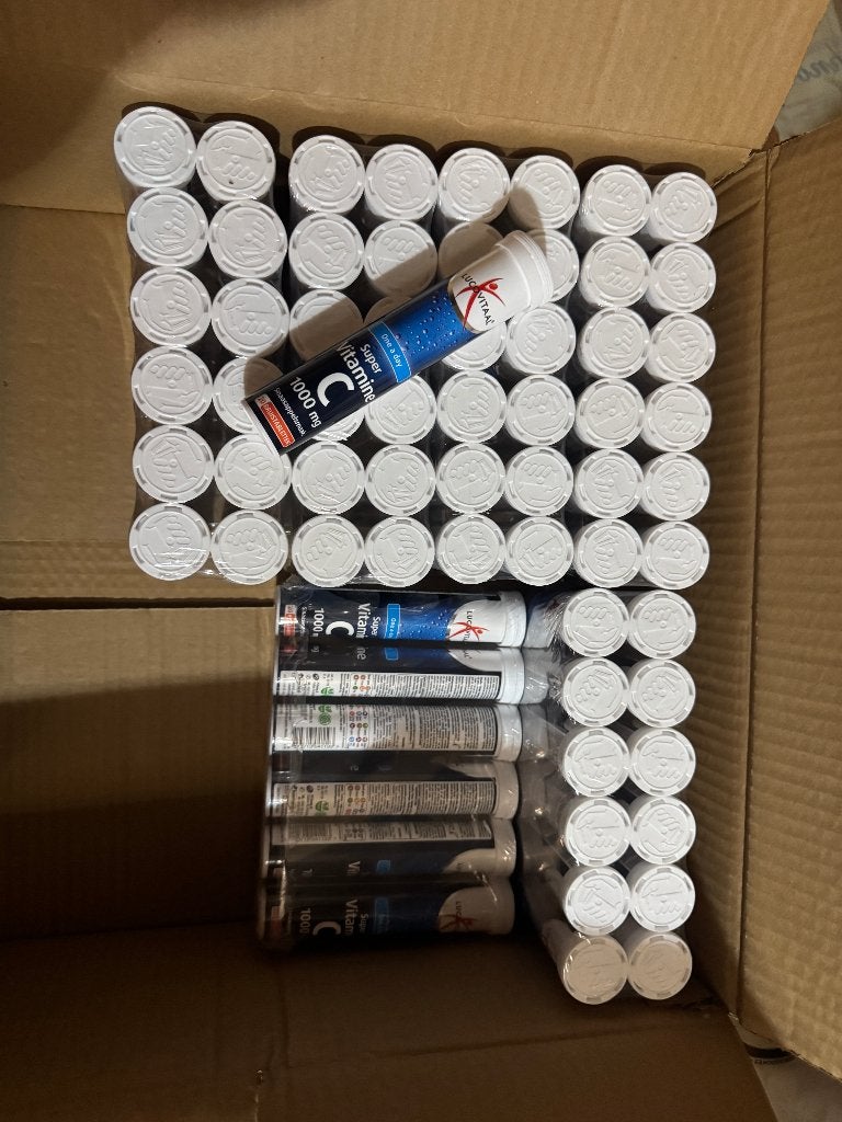 Lucovitaal Super Vitamine C 1000 mg - 60 tubes x 20 tablet, Lichaamsverzorging, Klantenservice@lucovitaal.nl, Vluchtoord 17, 5406 XP Uden, Nederland