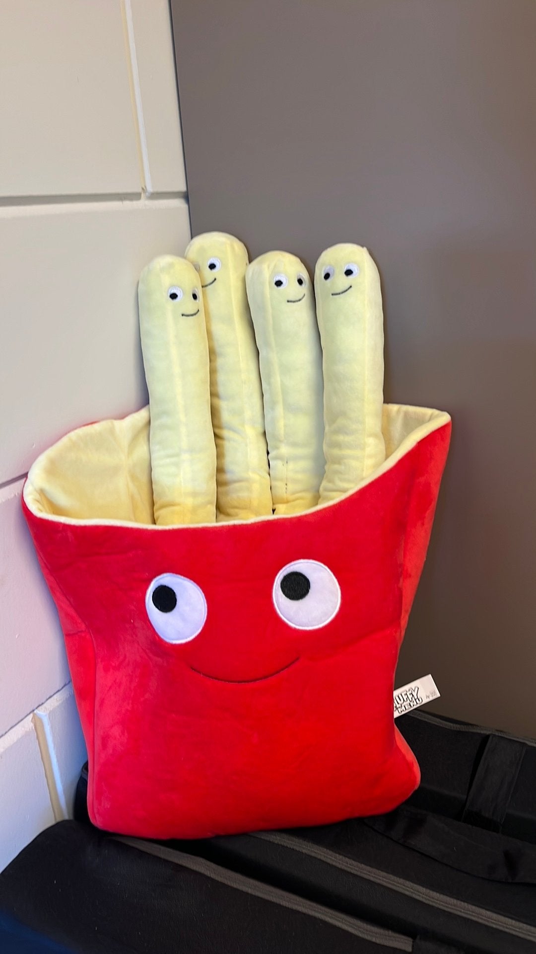 Knuffel patat in zak, Ophalen, Zo goed als nieuw, Overige typen
