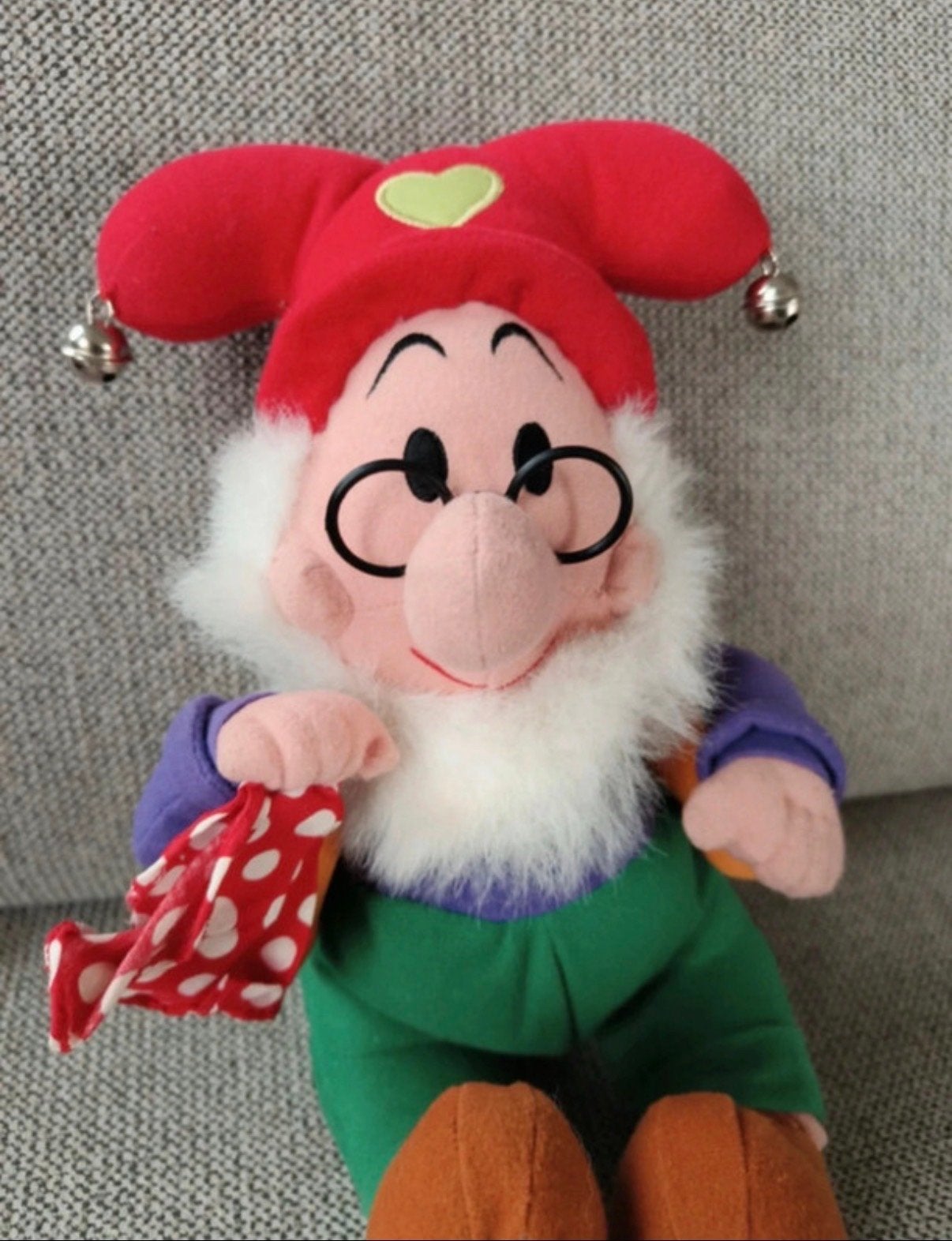 Kabouter Plop knuffel - Nieuwstaat, Overige karakters, Overige typen, Ophalen of Verzenden, Zo goed als nieuw