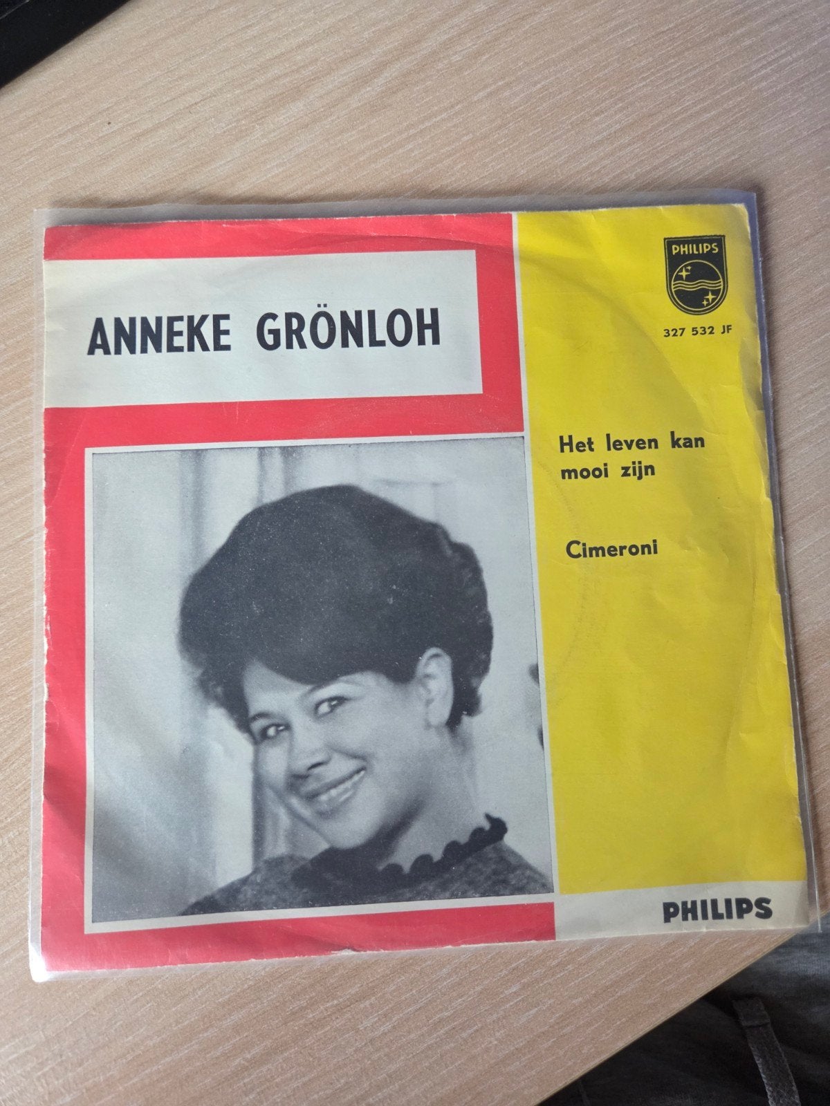 Anneke Grönloh - Het Leven Kan Mooi Zijn (Vinyl Single), Cd's en Dvd's, Gebruikt, Fotohoes, 7 inch, Ophalen of Verzenden