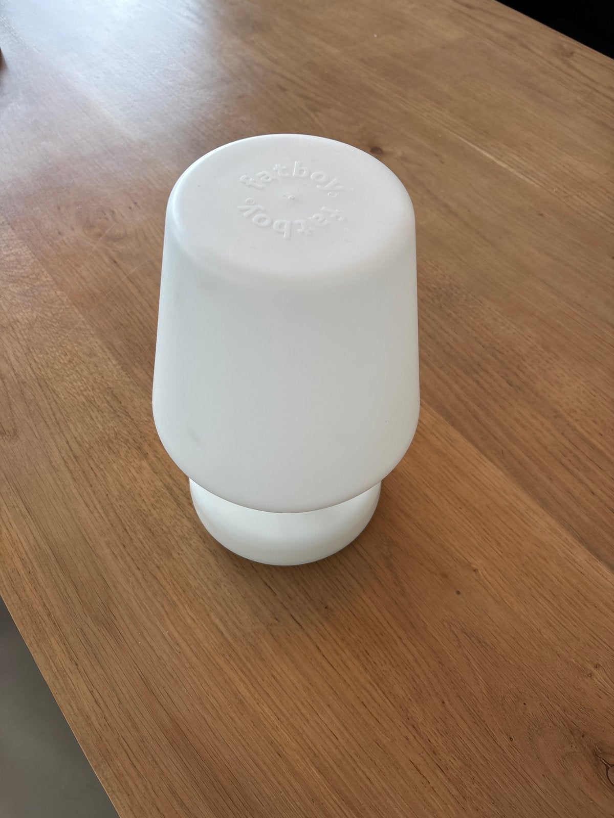 Fatboy Edison the Petit draadloze tafellamp, Huis en Inrichting, Ophalen, Wit, Overige merken, Kunststof