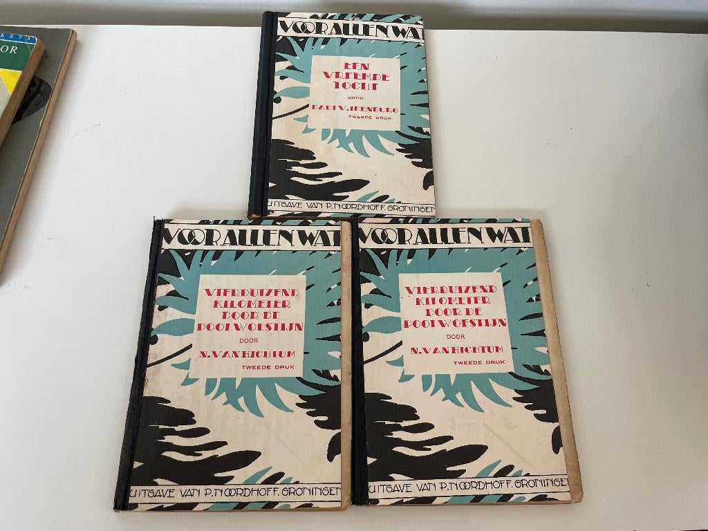 C334 Oud schoolboekje Voor Allen Wat Paul van Ipenburg, Antiek en Kunst, Antiek | Boeken en Bijbels, Ophalen of Verzenden
