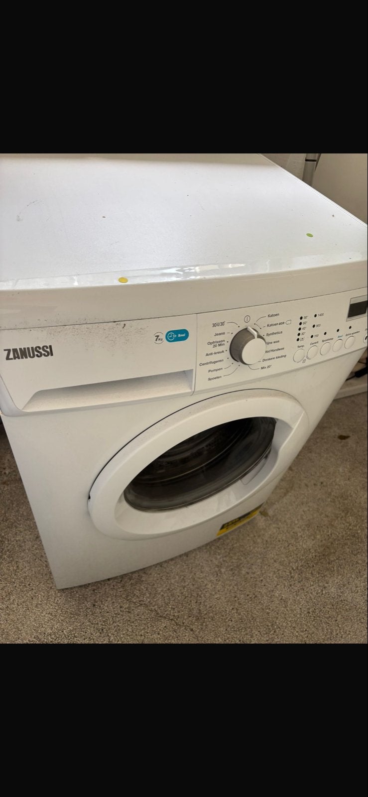 Zanussi wasmachine - defect, 6 tot 8 kg, Ophalen, Niet werkend, Voorlader