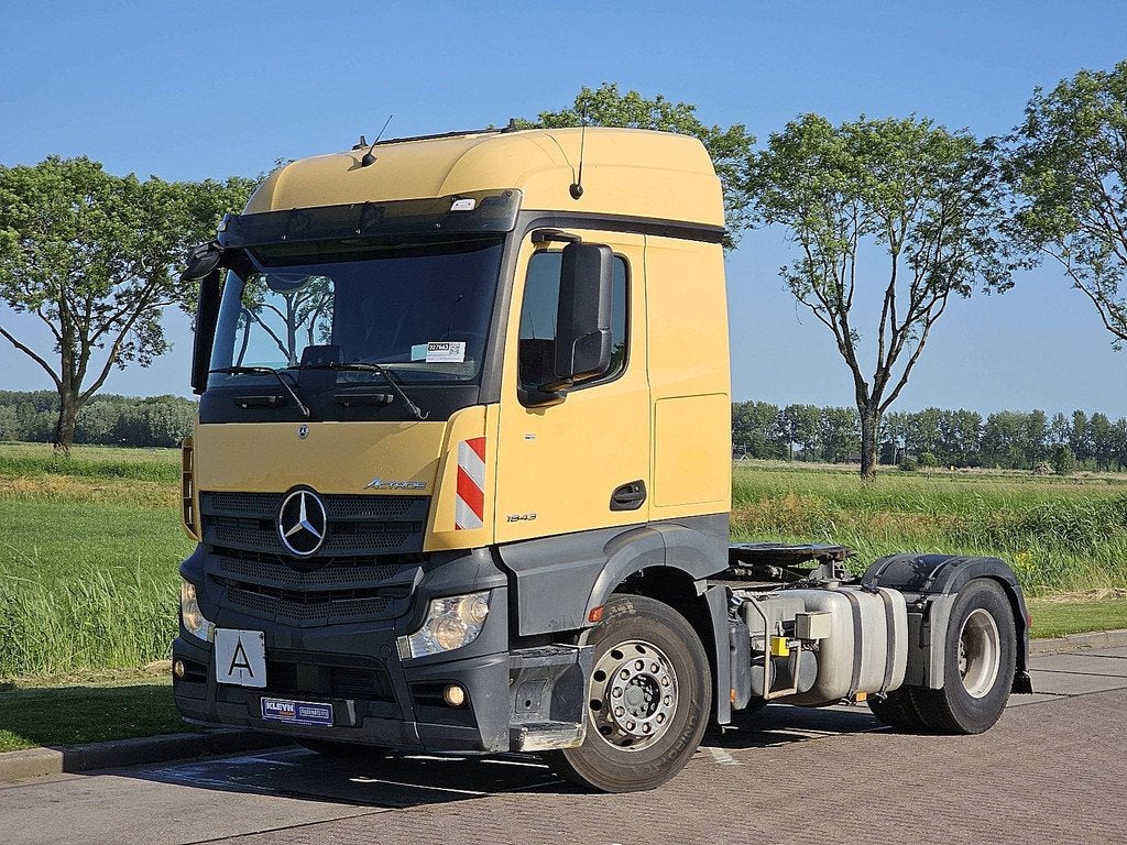 MERCEDES-BENZ ACTROS 1843 LS retarder pto+hydr., Automaat, Euro 6, 428 pk, Bedrijf