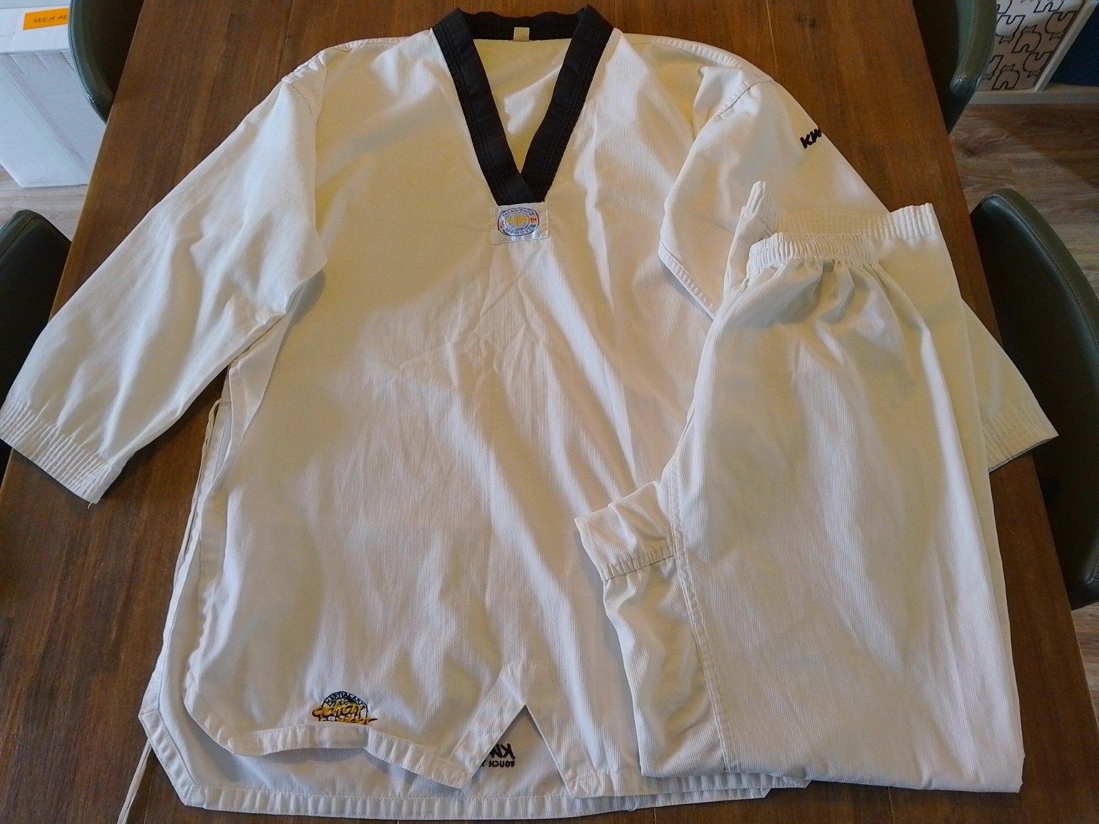 Taekwondo pak, heren, maat L, Ophalen, Gebruikt, Taekwondo, Vechtsportpak