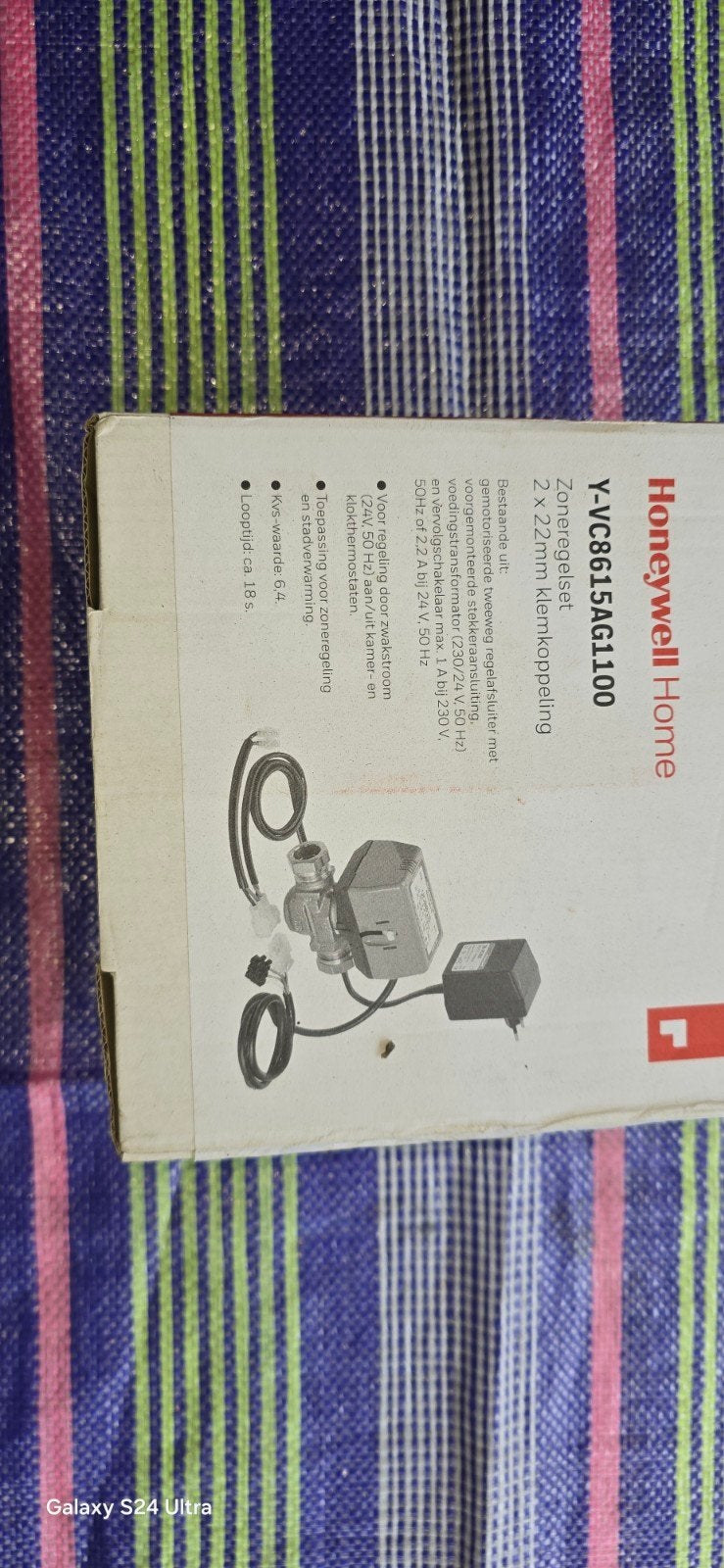 honywel zoneregelset, Doe-het-zelf en Verbouw, Verwarming en Radiatoren, Ophalen, Minder dan 30 cm, Cv-ketel of Combi-ketel, Nieuw