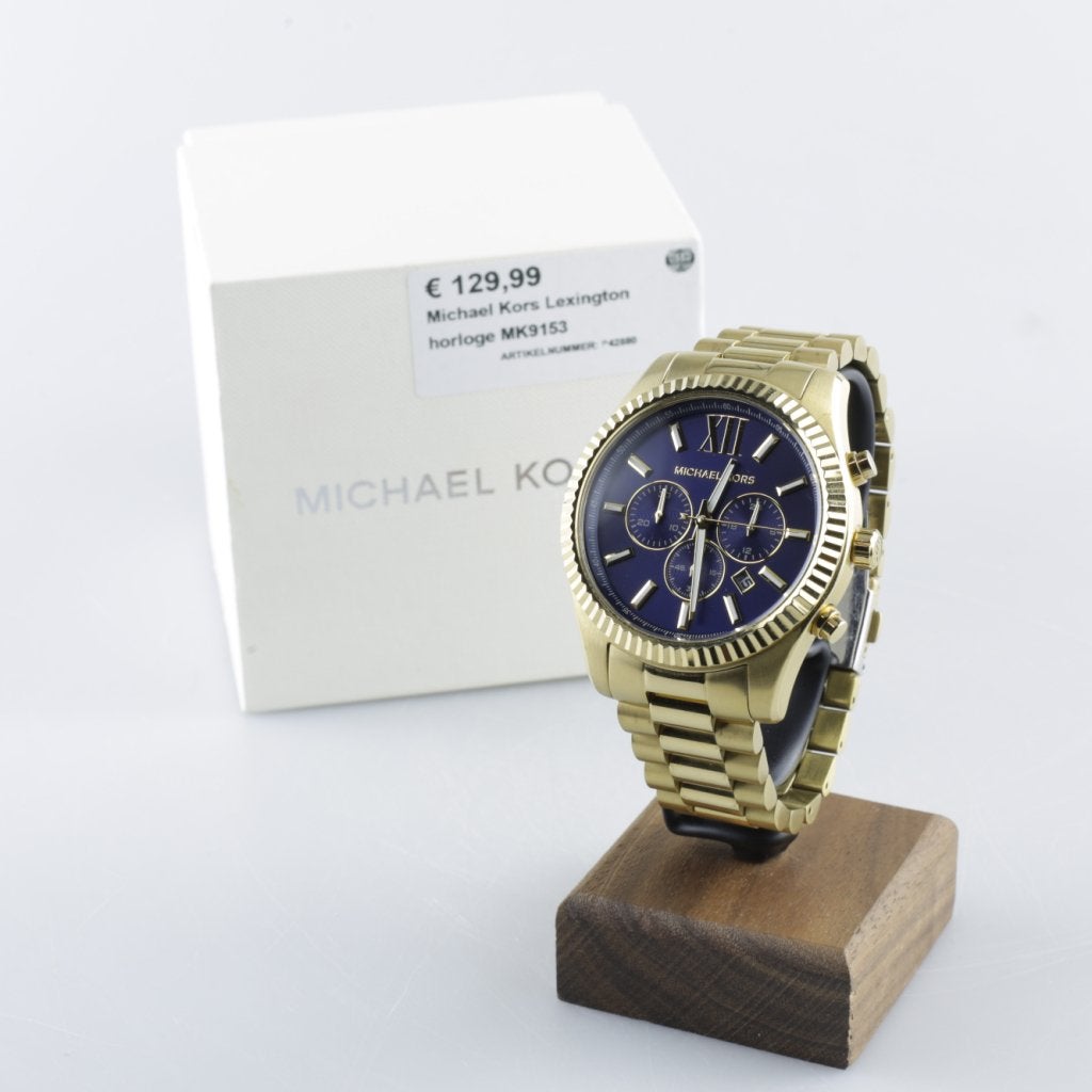 Michael Kors Lexington horloge MK9153, Michael Kors, Gebruikt, Support@michaelkors.com, 11 West 42nd Street
New York, NY 10036
United States