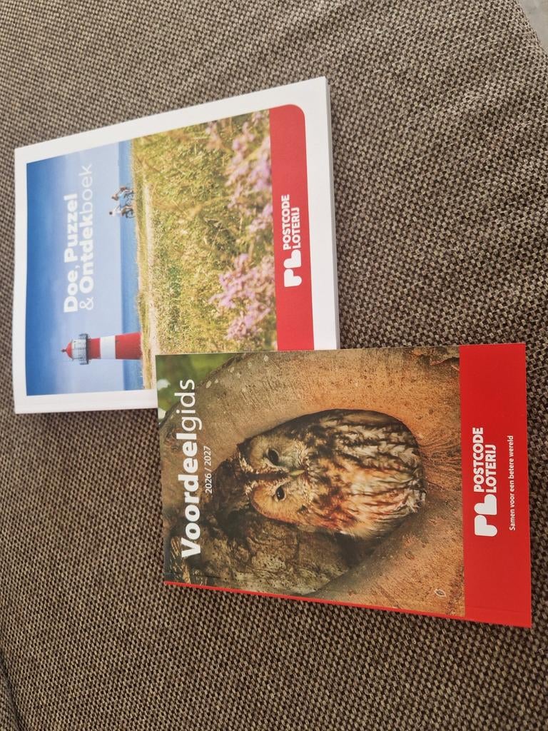 Postcode Loterij Doe, Puzzel & Ontdekboek + Voordeelgids, Ophalen of Verzenden, Nieuw